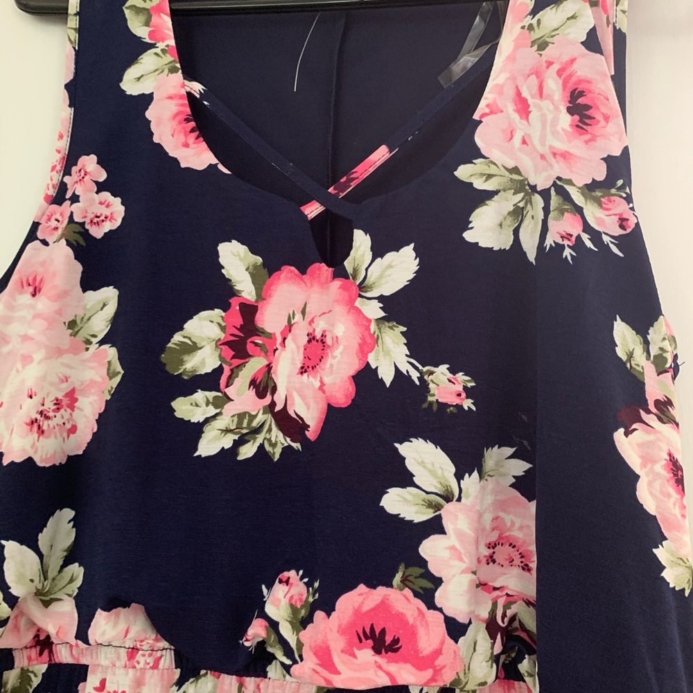 Floral maxi dress